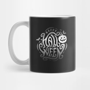 Gothic Graffiti Happy Halloween Mug